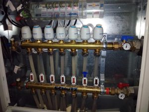 Regulación temperatura suelo radiante hidráulico